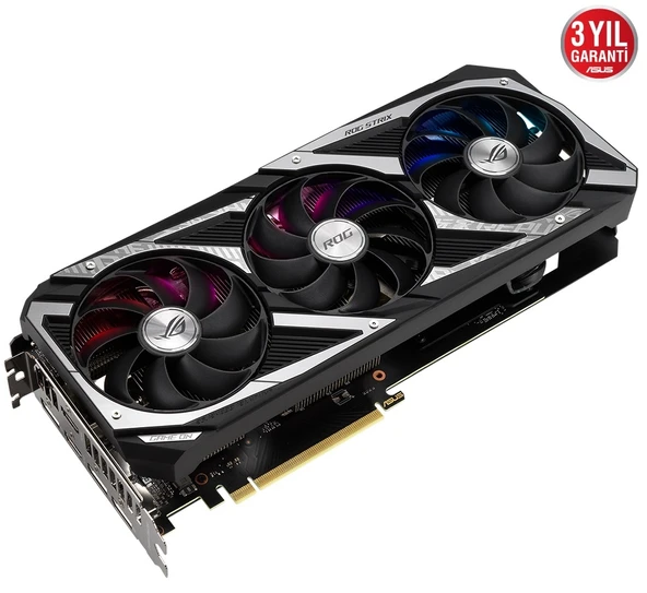 ASUS ROG-STRIX-RTX3060-O12G-V2-GAMING 12GB GDDR6 HDMI DP 192BİT - Resim 3