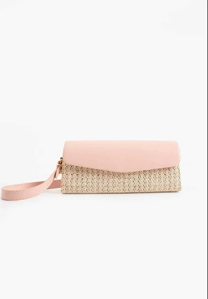 Lisbond Elegance Carell Model Hasır Kadın El Ve Omuz Çantası - 2