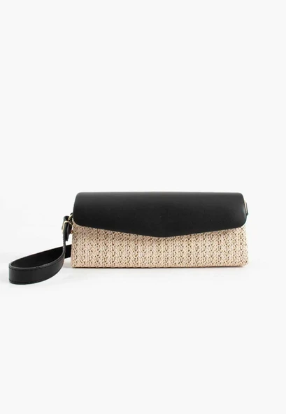 Lisbond Elegance Carell Model Hasır Kadın El Ve Omuz Çantası - 3