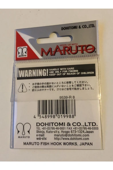 9539 Ryusen Kentsuki 8 Numara 10'lu Paket Kırmızı Çift Tırnak Olta Iğnesi - 3