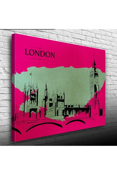 London Canvas Tablo (50x70) ürün görseli 1