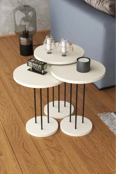 Zigon Sehpa Terra Krem ürün görseli 1