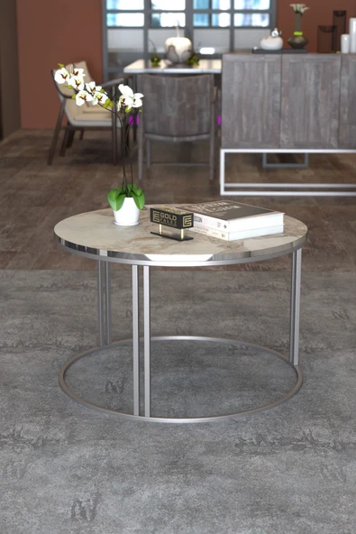 Orta Sehpa Tekli Special Lüx Gümüş Efes ürün görseli 1