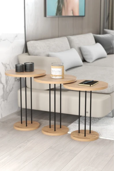 ZİGON SEHPA TERRA ATLANTİK ÇAM - Resim 2