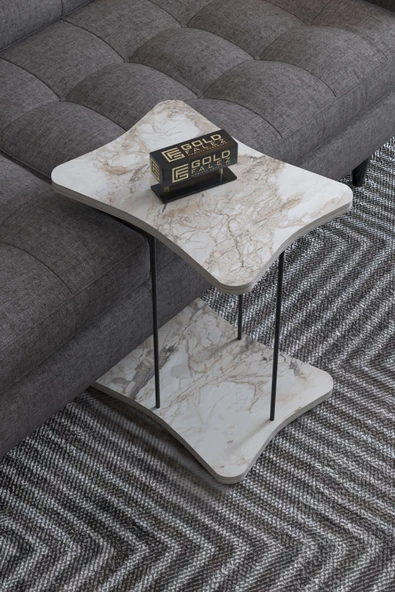 Yan Sehpa Tekerlekli Servis Sehpası HND Efes - 2