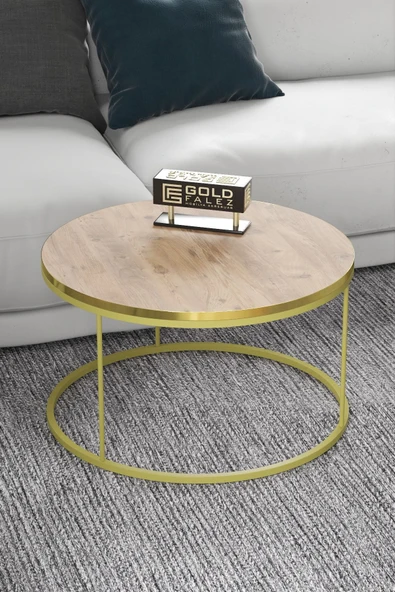 Orta Sehpa Ikili Lüx Specıal Gold Ceviz - Resim 4