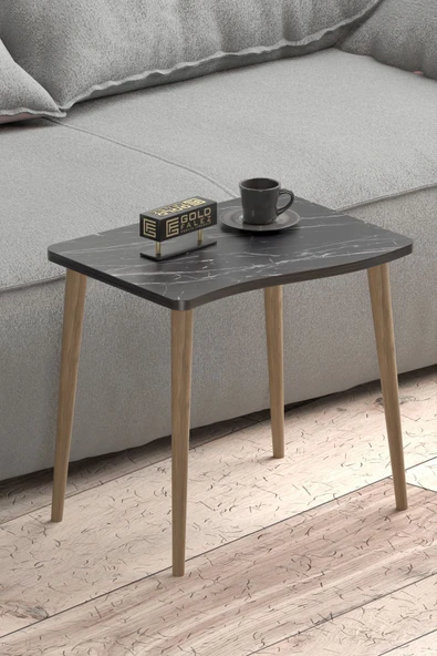 Zigon Sehpa Ahşap 4'lü Bendir KR - Resim 3