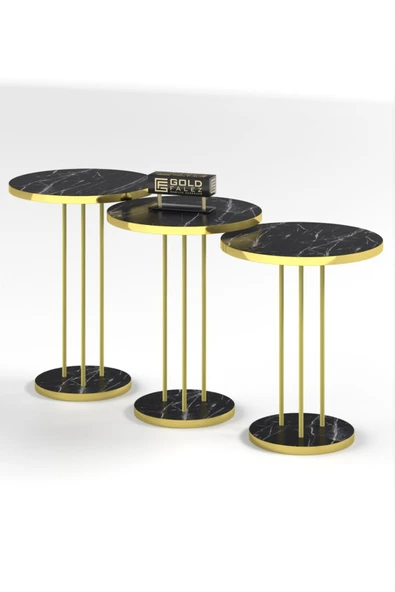 Zigon Sehpa Terra Bendir Gold - 5