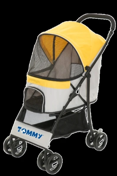 Tommy Evcil Hayvan Arabası Sarı 67*47*98cm Max 15kg - 2