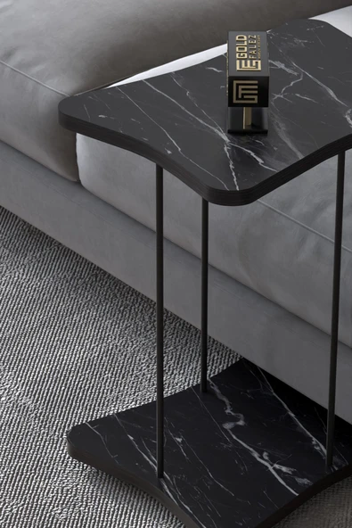 Yan Sehpa Tekerlekli Servis Sehpası HND Bendir - Resim 3