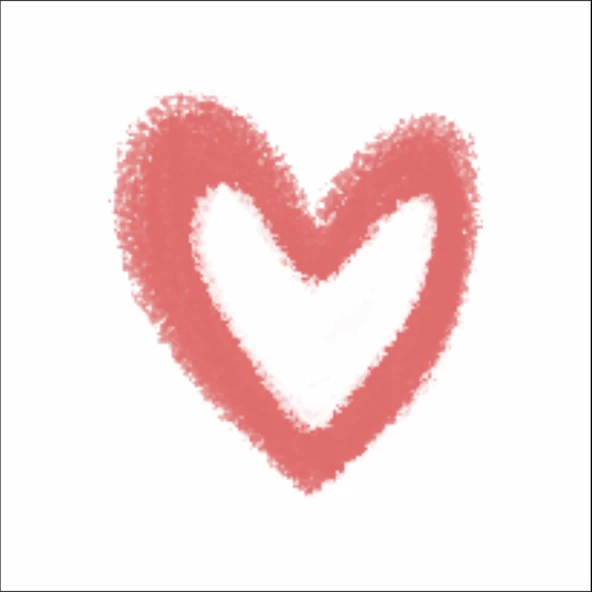 Kalp Sticker ürün görseli 1