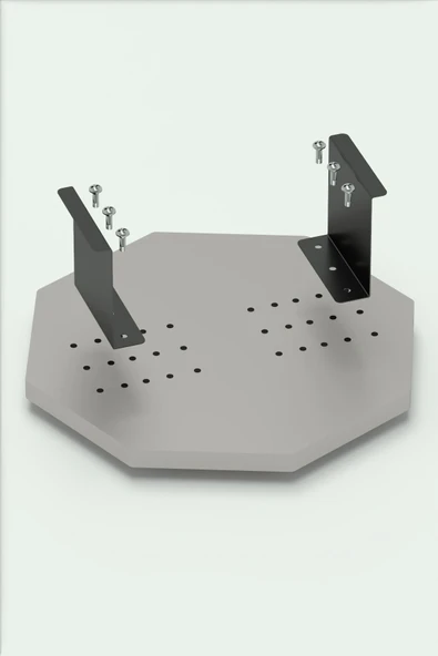 Yan Sehpa Ayarlanabilir Tepsi Dekoratif Modern Tepsi SEKİZGEN Ceviz - 5