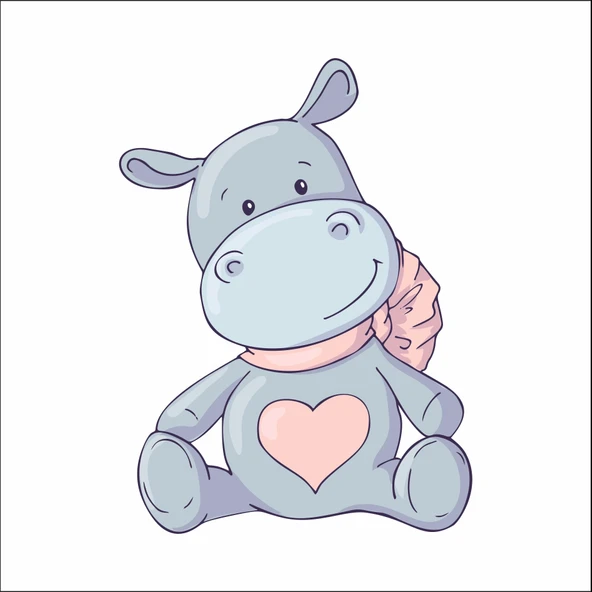 Sevimli Su aydırı Sticker ürün görseli 1