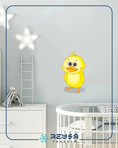 Sevimli Civciv Sticker - Resim 4