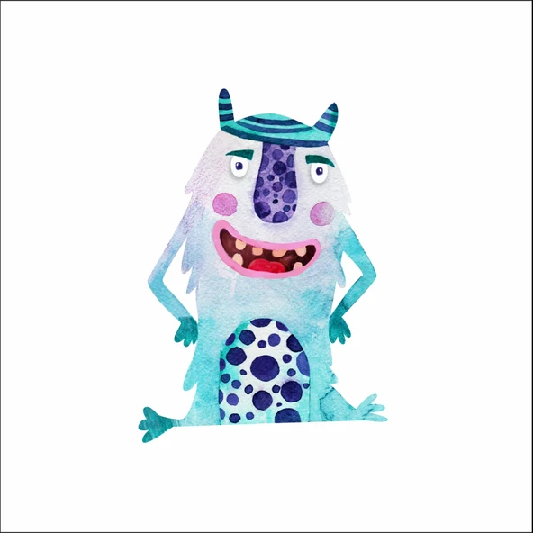 Sevimli Uzaylılar Sticker 3 ürün görseli 1