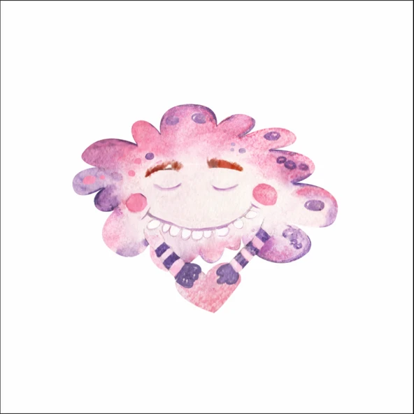 Sevimli Uzaylılar Sticker 5 ürün görseli 1