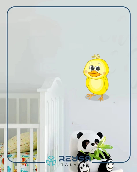 Sevimli Civciv Sticker - Resim 3