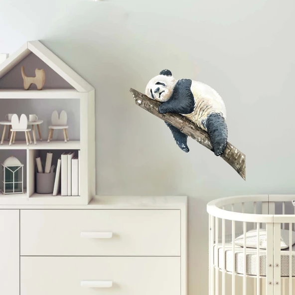 Uyuyan Panda Sticker - Resim 2