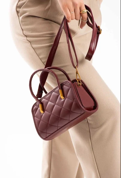 Lisbond Elegance Mathilda Model Deri Kadın El Ve Omuz Çantası - 2