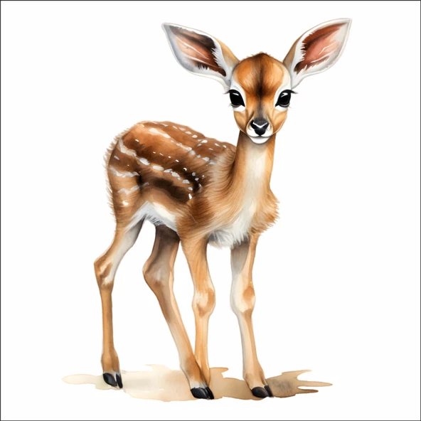 Sevimli Ceylan Sticker ürün görseli 1