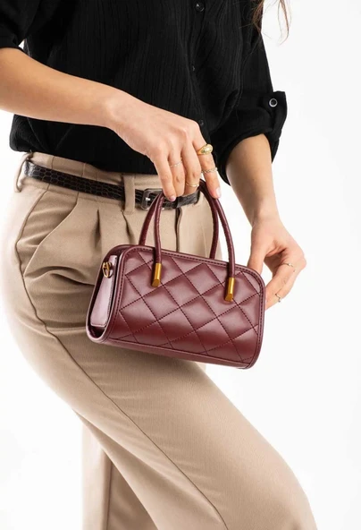 Lisbond Elegance Mathilda Model Deri Kadın El Ve Omuz Çantası