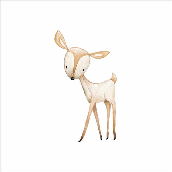 Sevimli Ceylan Sticker 1 ürün görseli 1