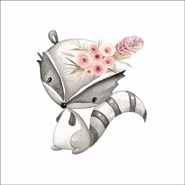 Sevimli Hayvan Sticker ürün görseli 1