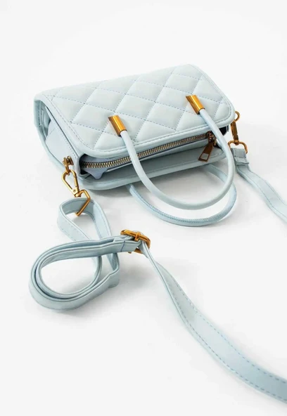 Lisbond Elegance Mathilda Model Bebe Mavisi Kadın El Ve Omuz Çantası - 3