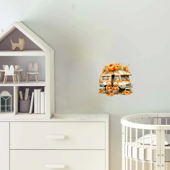 Kabaklı ve Ayıcık Ailesi Karavan Stickerı