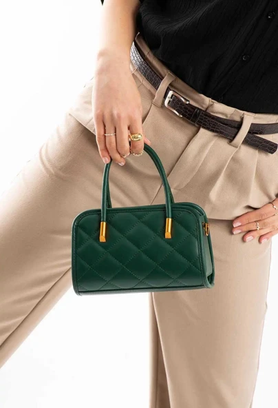 Lisbond Elegance Mathilda Model Deri Kadın El Ve Omuz Çantası