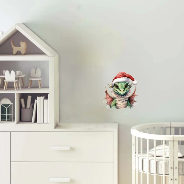 Yılbaşı Ejderhası Duvar Stickerı ürün görseli 1