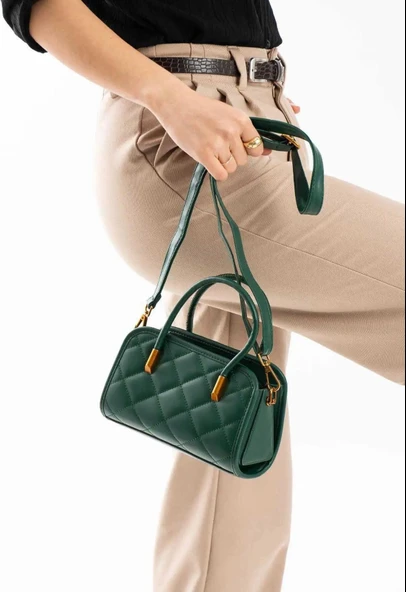 Lisbond Elegance Mathilda Model Deri Kadın El Ve Omuz Çantası - 2