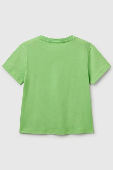United Colors of Benetton Erkek Çocuk T shirt A.Yeşil 3I1XG10IJ - 2