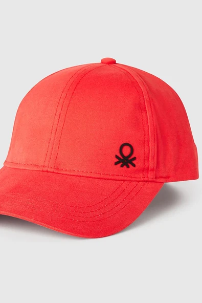 United Colors of Benetton Çocuk Cap Şapka Kırmızı 6YCTCA01 - 3