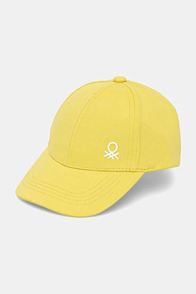 United Colors of Benetton Çocuk Cap Şapka Sarı 6YCTGA012