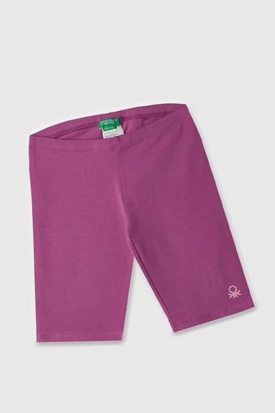 United Colors of Benetton Kız Çocuk Tayt Mor BNT-G21761 - 3