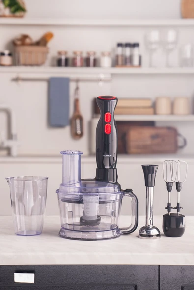 Karaca Pro Multimax 6 in 1 Çok Amaçlı Mutfak Robotu Siyah