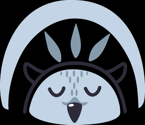 Gökkuşağı Altında Uyuyan Kuş (Şapkalı) ürün görseli 1