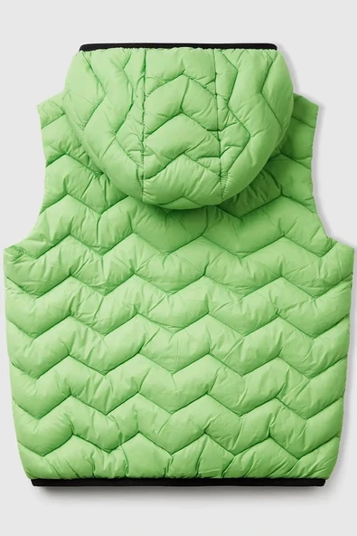 United Colors of Benetton Erkek Çocuk Yelek A.Yeşil 2TWDCJ00R - 2