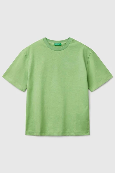 United Colors of Benetton Erkek Çocuk T shirt A.Yeşil 3I1XC10O4