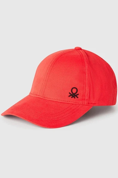 United Colors of Benetton Çocuk Cap Şapka Kırmızı 6YCTCA01