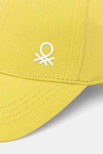 United Colors of Benetton Çocuk Cap Şapka Sarı 6YCTGA012 - 2