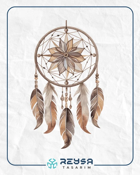 Düş Kapanı Duvar Stickerı ürün görseli 1