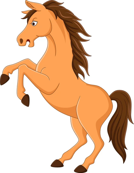 Şahlanan At Duvar Stickerı ürün görseli 1