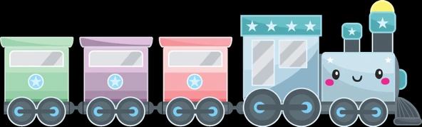 Tren Duvar Stickerı ürün görseli 1