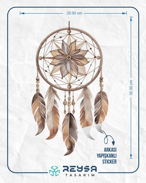 Düş Kapanı Duvar Stickerı - Resim 2