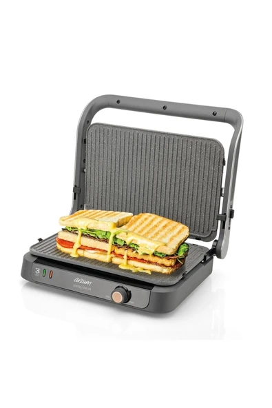 Tostçu Delux 1800 W Granit Tost Makinesi Ar2001 - 3