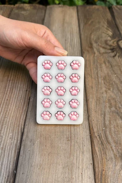 Pati Mini Onlu Silikon Mum Kalıbı - 2