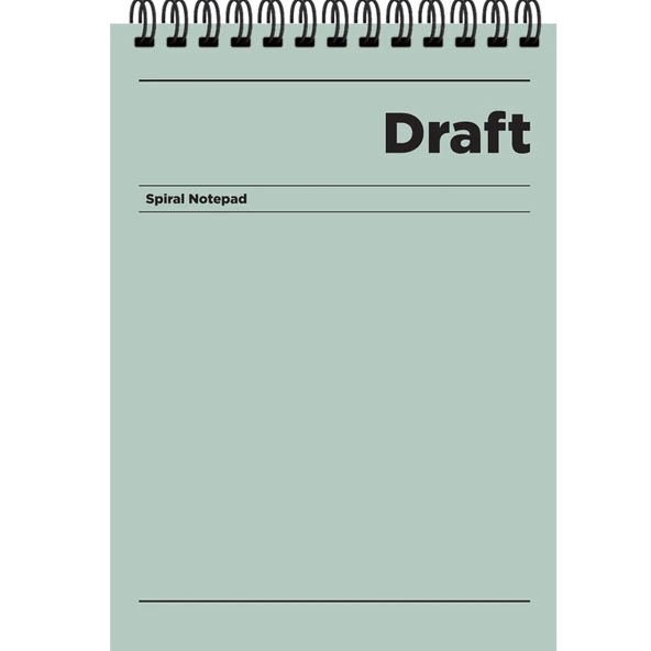 Keskin Color Bloknot Hafif Kağıt Karton Kapak Draft A5 80 Yp.Kar. - 2