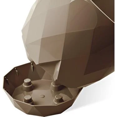 Omnipazar KRS-450 Yakamoz Tabaklı Plastik Saksı Takımı 0.3 Litre No 0 - 9